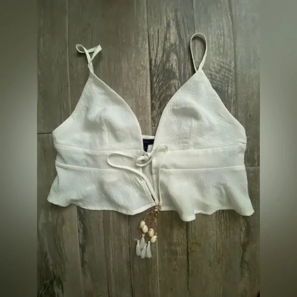 Woven top forever 21 -NWT - Picture 3 of 6